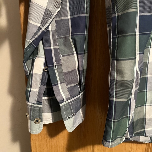 Eddie Bauer Travex Shirt Men's Long Sleeve Plaid Button Down Shirt - Picture 3 of 10